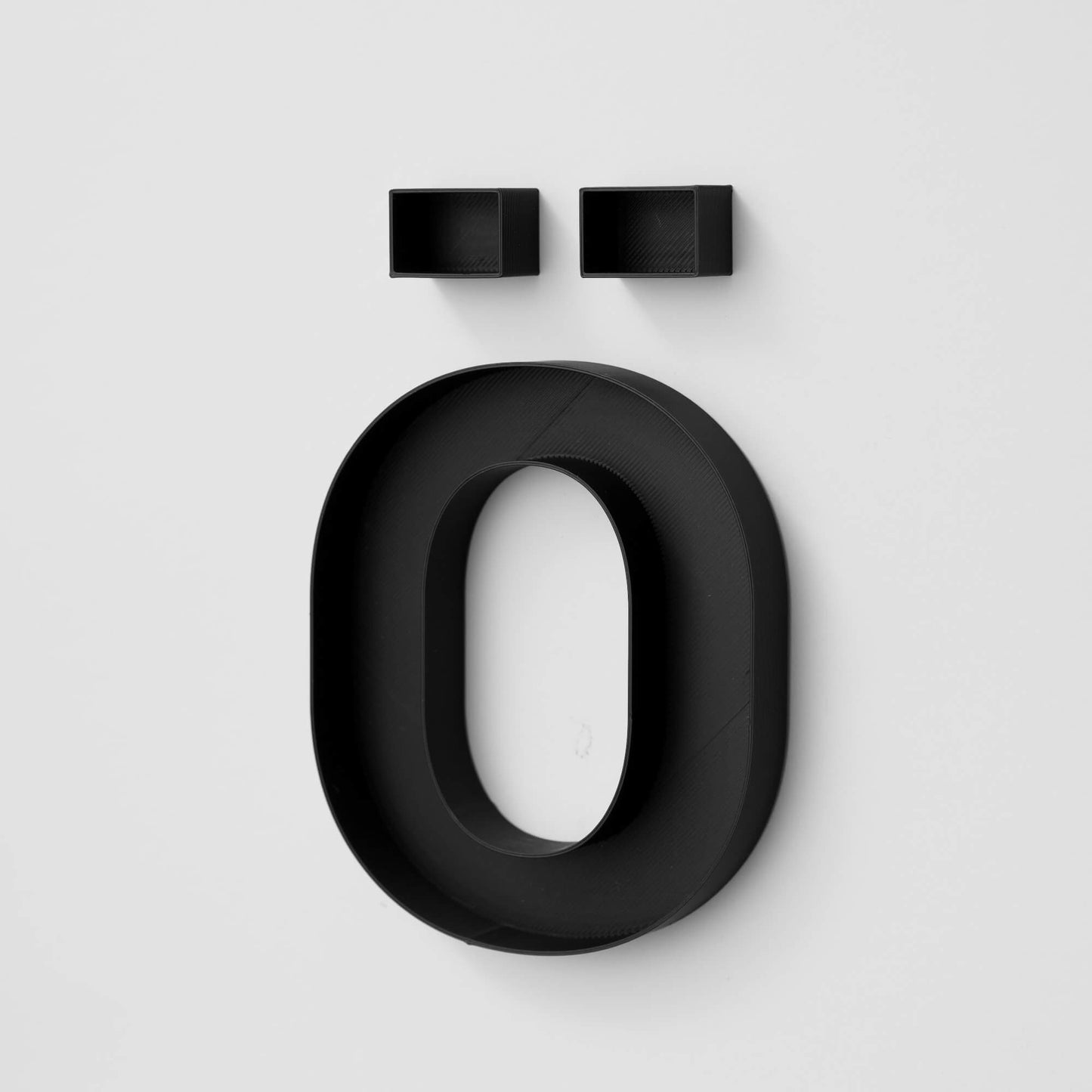 Ö - Buchstabenrahmen (DIY)