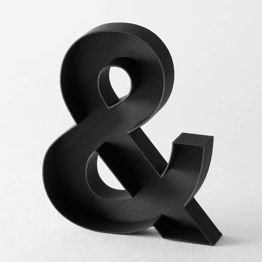 Und & - Zeichenrahmen (DIY)