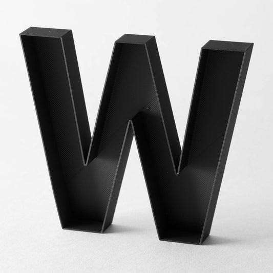 W - Buchstabenrahmen (DIY)